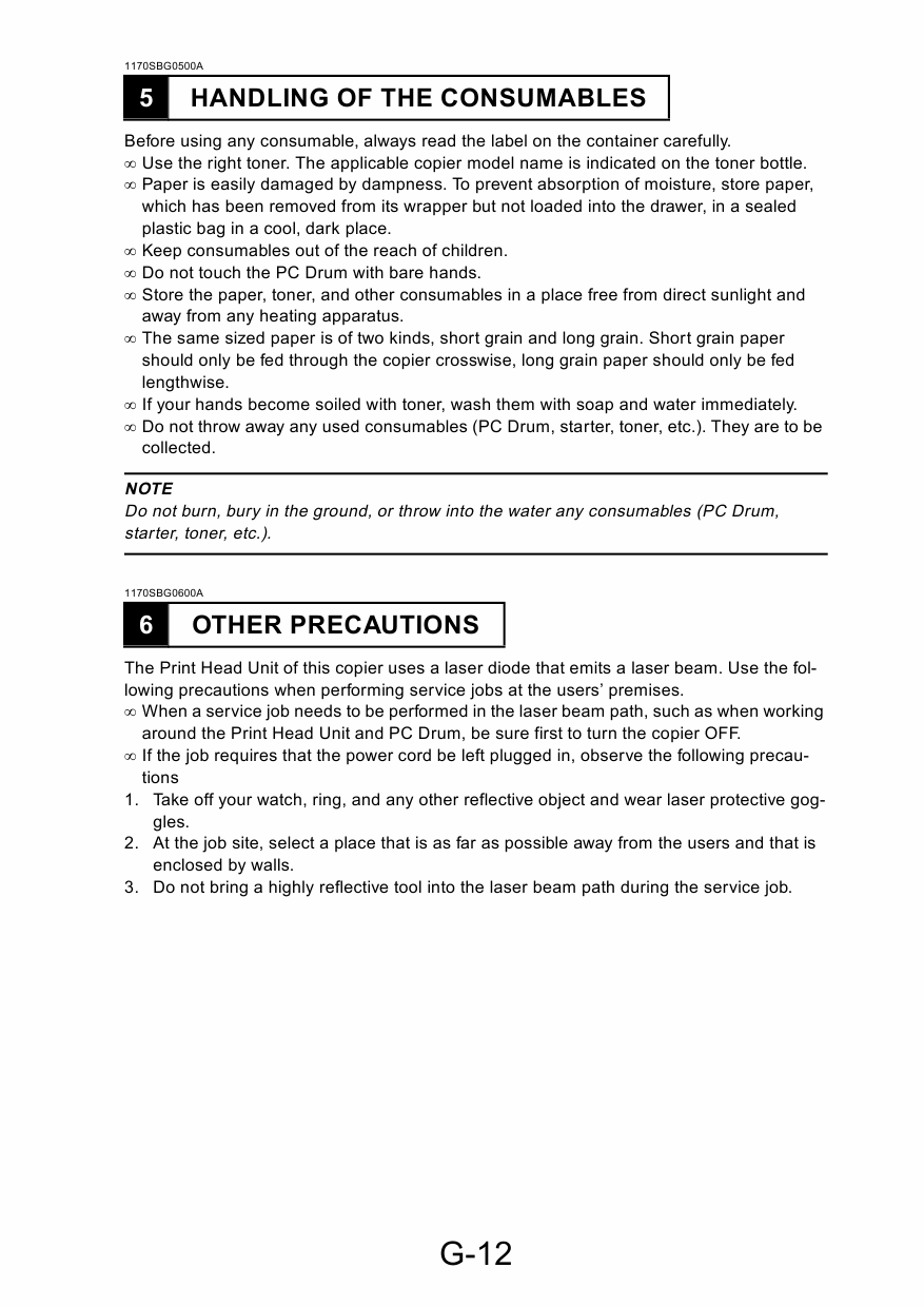 Konica-Minolta MINOLTA Di250 GENERAL Service Manual-3